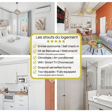 Azur Neuf- Climatise - Centre * Cogolin